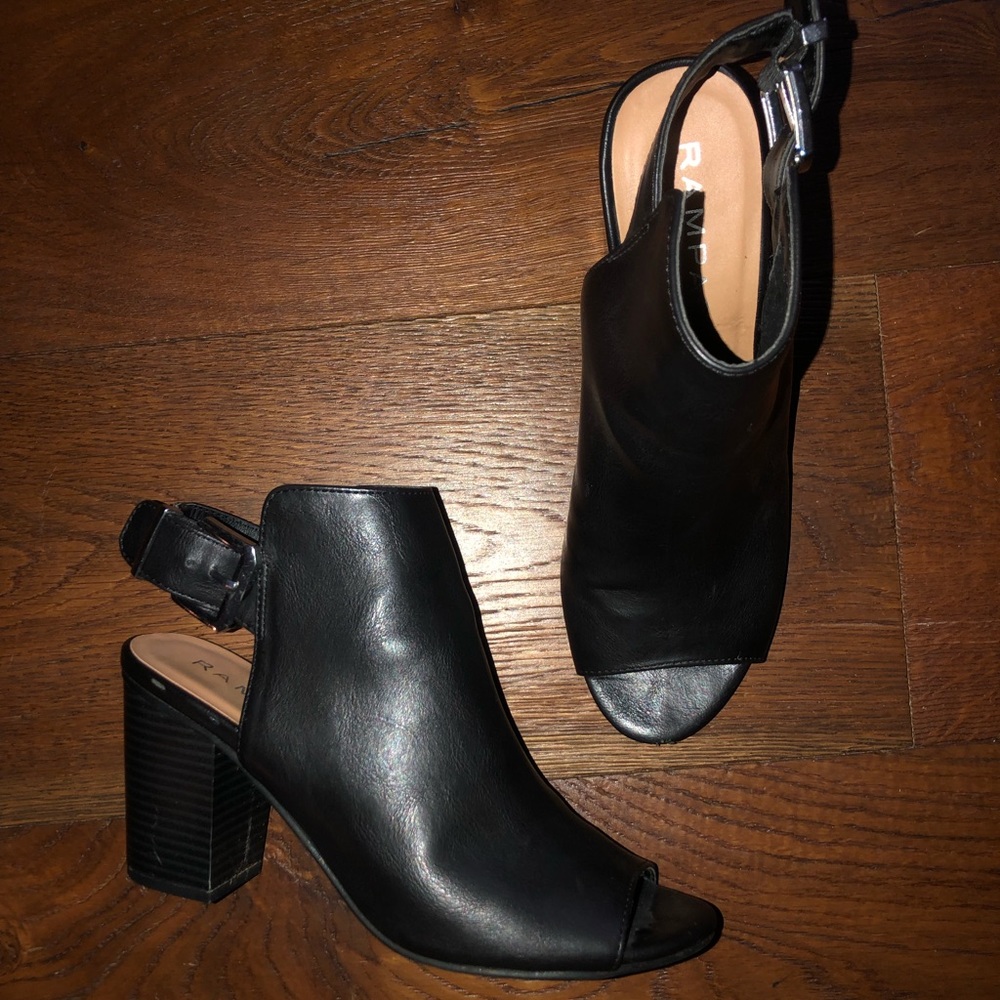 Rampage Peep Toe Bootie